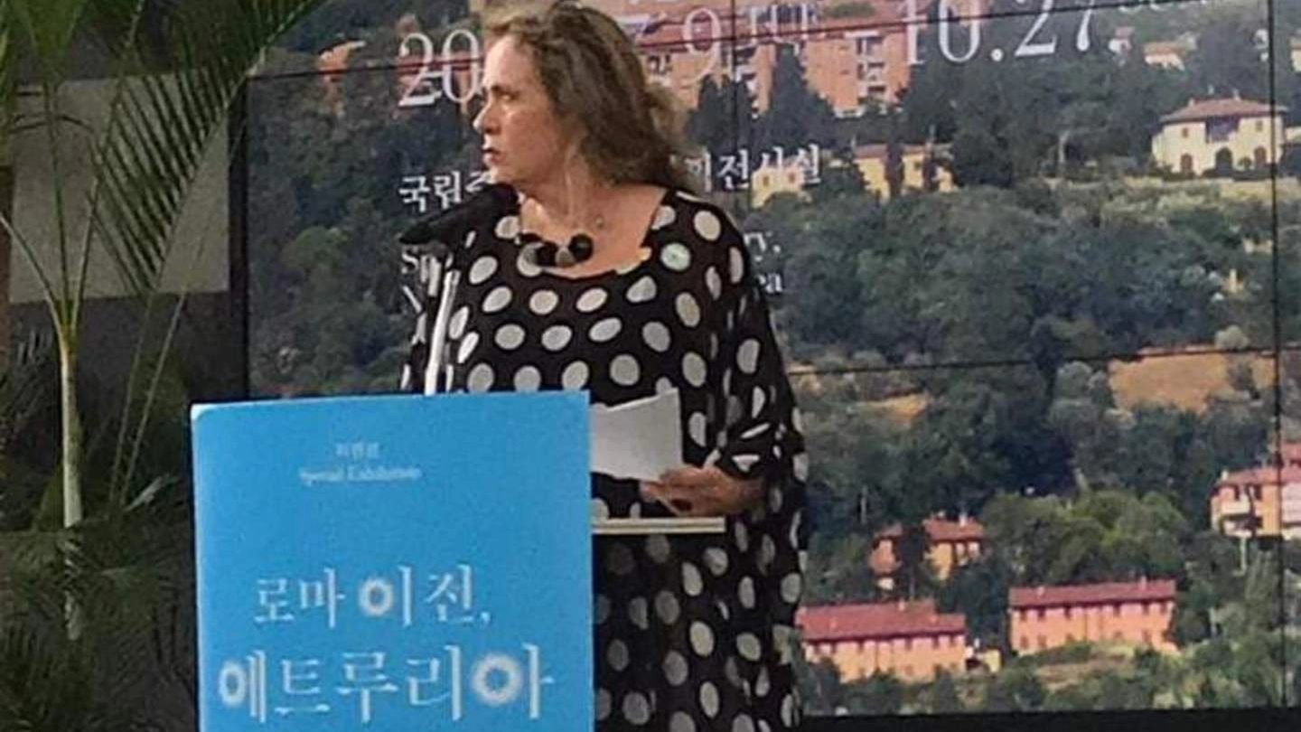 Elena Sorge, funzionaria della soprintendenza, in Corea del Sud