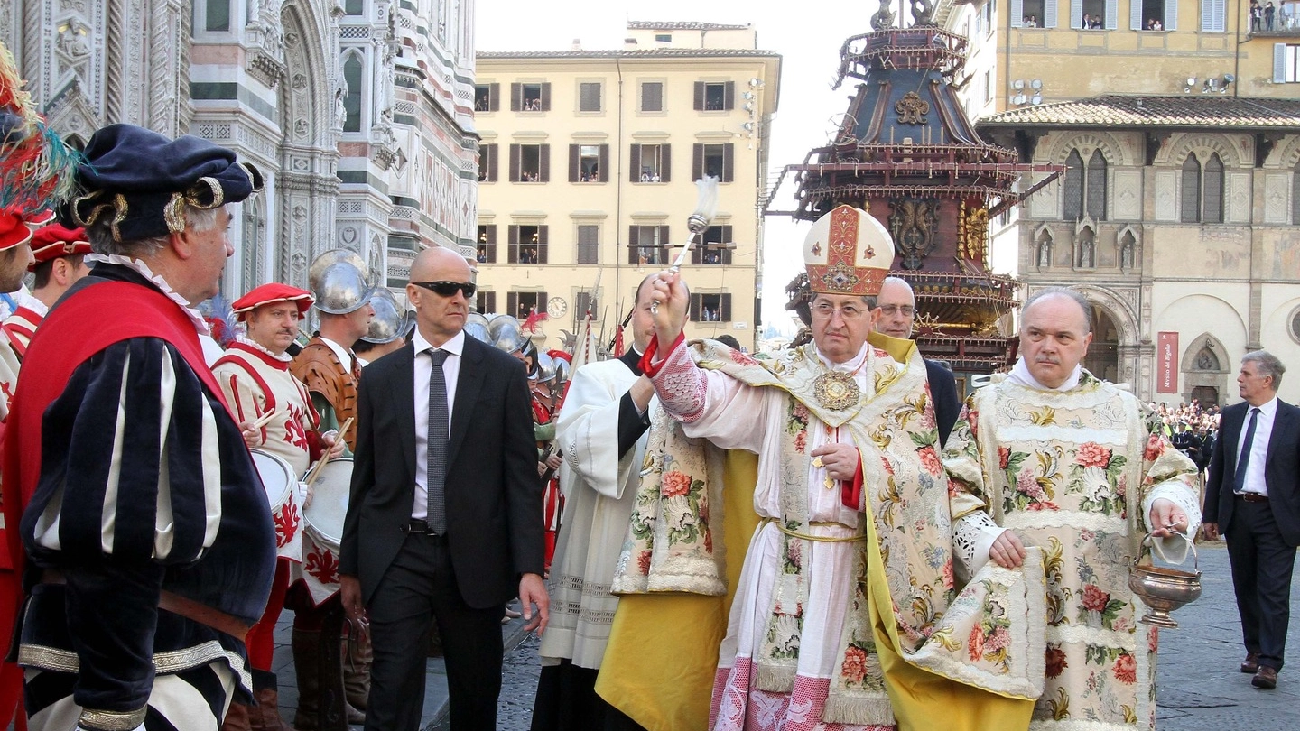 Il cardinale arcivescovo di Firenze, Giuseppe Betori (New Press Photo)