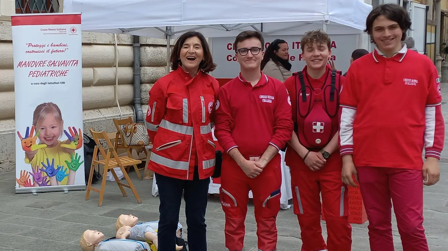 Croce Rossa "Sempre vicini alla comunità  Pronti a prenderci cura dei più deboli"