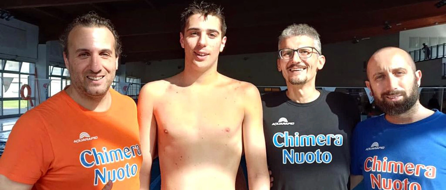 Gabriele Mealli della Chimera Nuoto in nazionale per la Coppa Comen