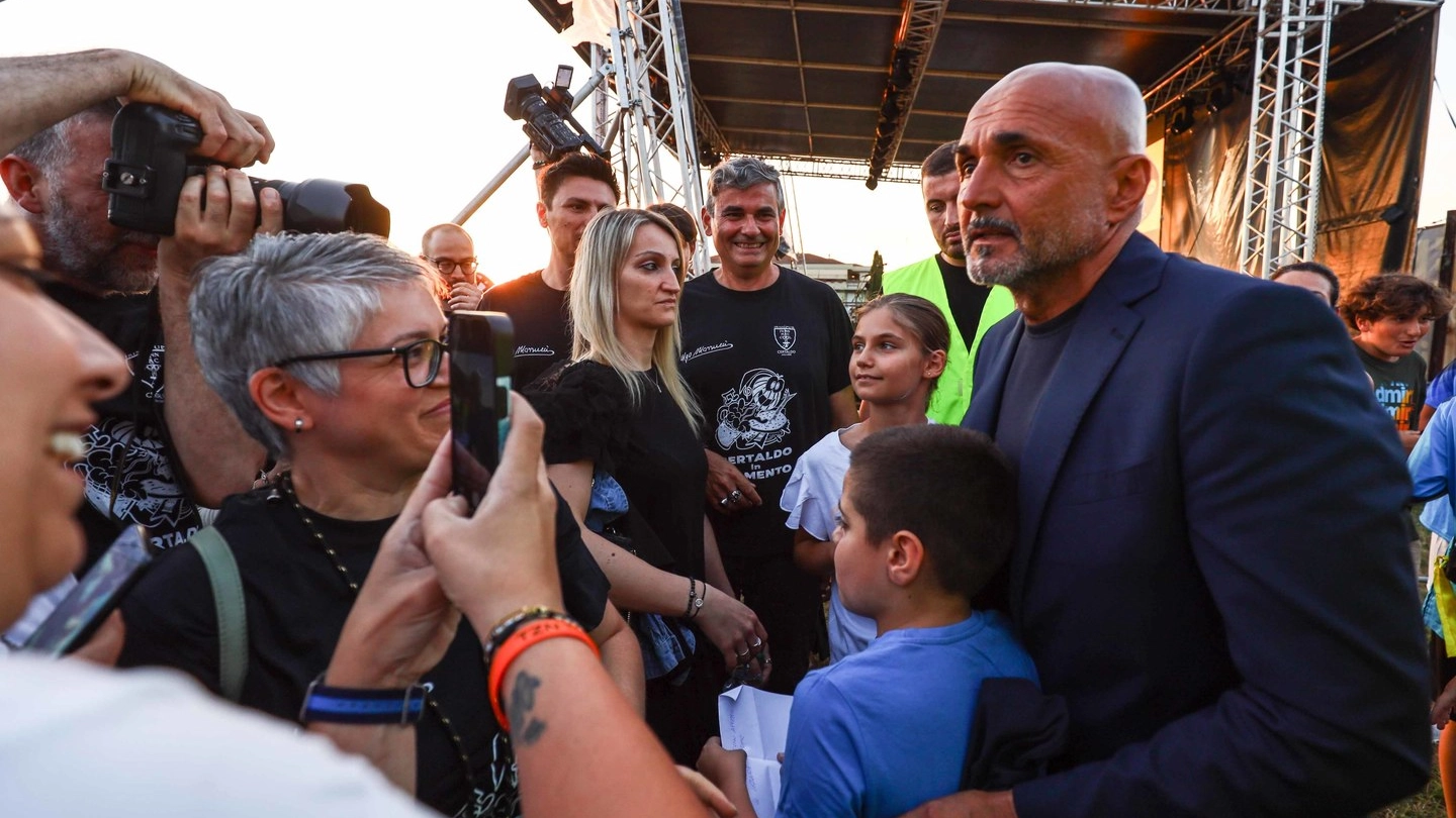 Il tecnico Luciano Spalletti