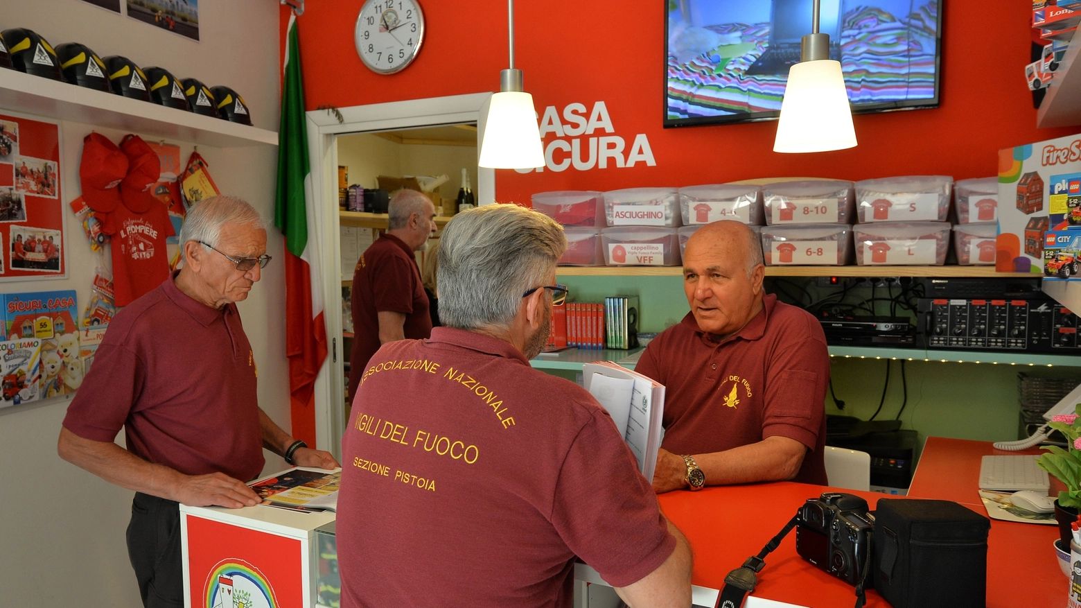 La sede di CasaSicura in Corso Gramsci (Luca Castellani/FotoCastellani)
