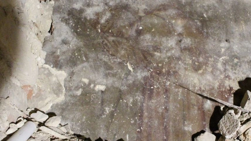 Gli affreschi scoperti al Santa Maria della Scala, recupero finanziato da Robert Cope
