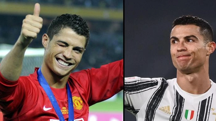 Cristiano Ronaldo al Manchester United e alla Juve