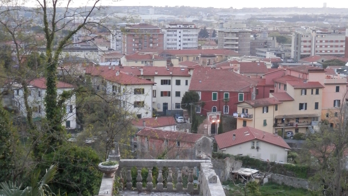 La vista da una delle terrazze di Villa Massoni