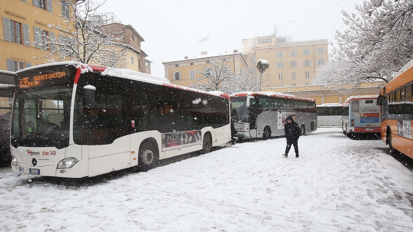 Neve a Siena (foto Di Pietro)