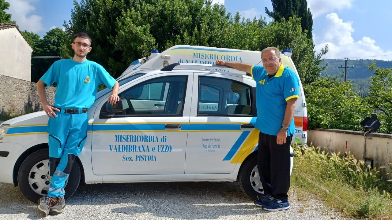 L'auto donata alla Misericordia L'auto donata alla Misericordia