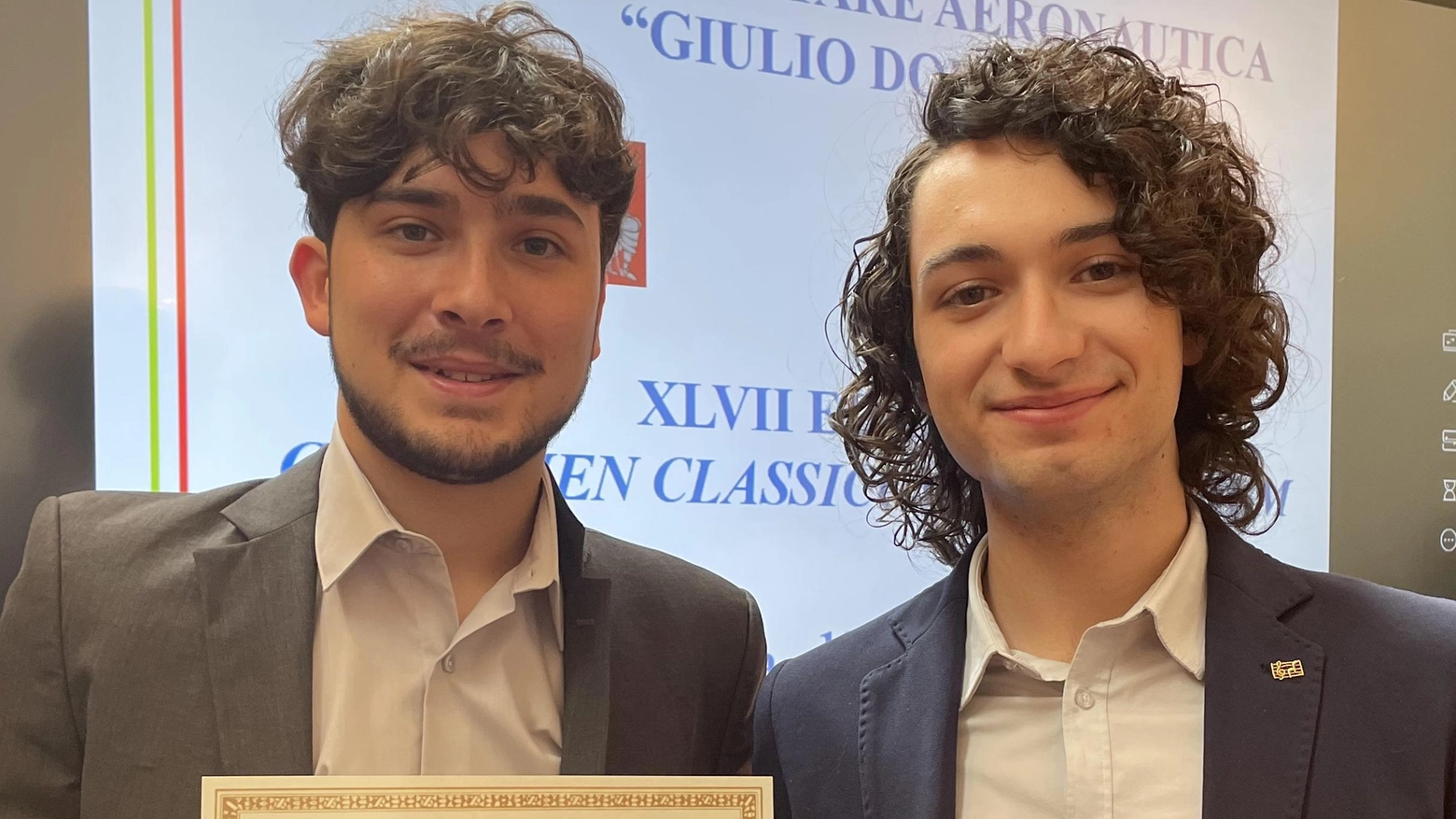 Francesco e Amedeo straordinari al Certamen Francesco e Amedeo straordinari al Certamen