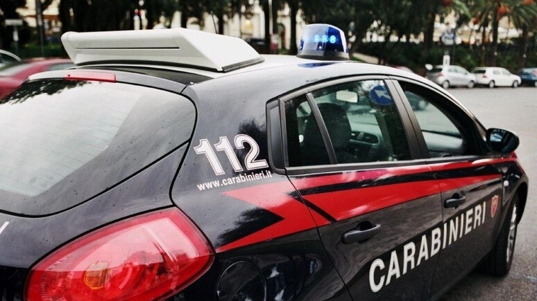 Le indagini condotte dai carabinieri (foto Ansa)