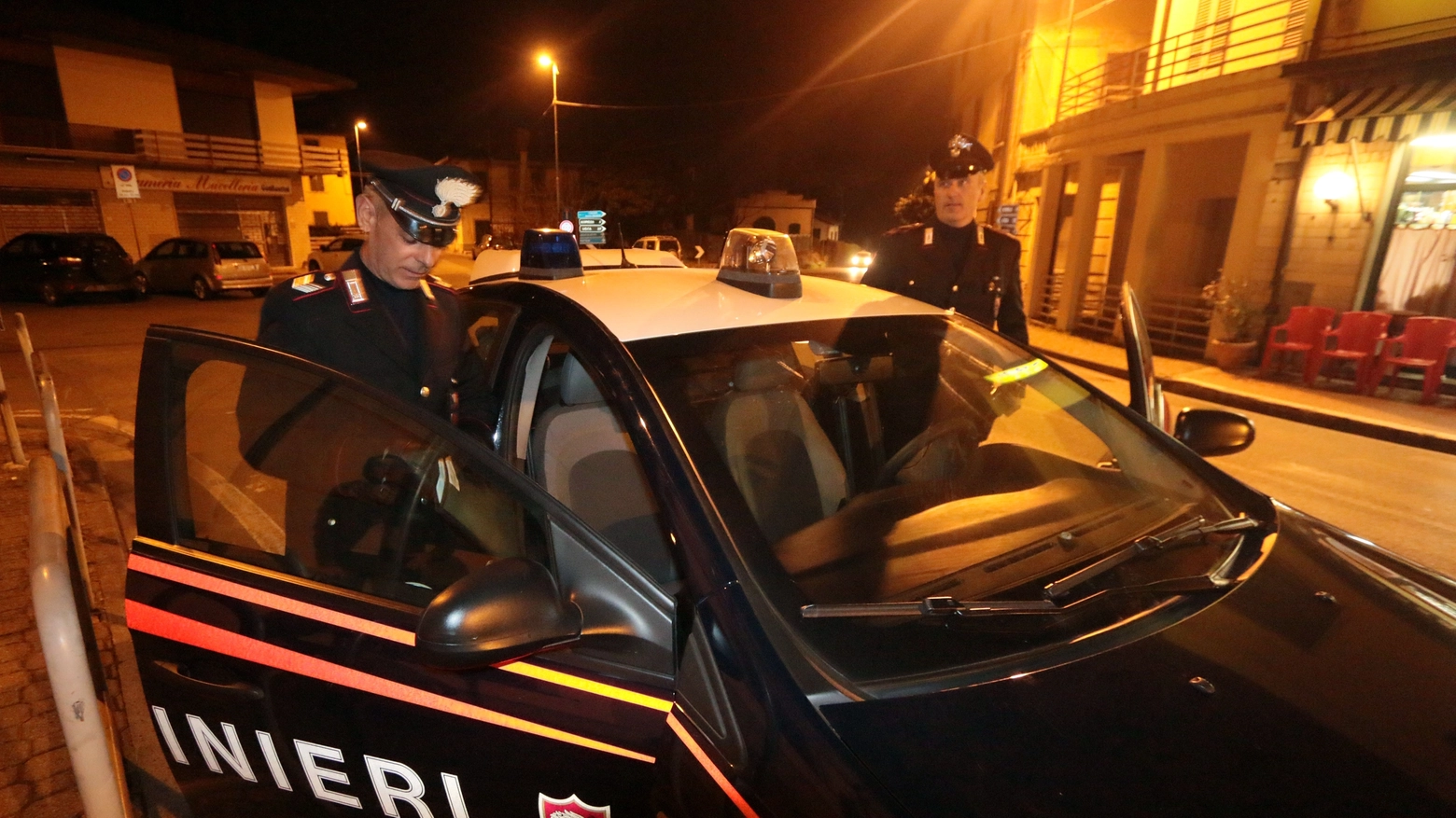 Carabinieri del Radiomobile di Empoli. Foto Gianni Nucci/Fotocronache Germogli