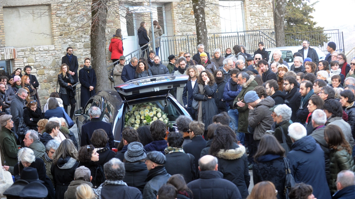 Il funerale del regista Luca Ronconi (Foto Crocchioni)