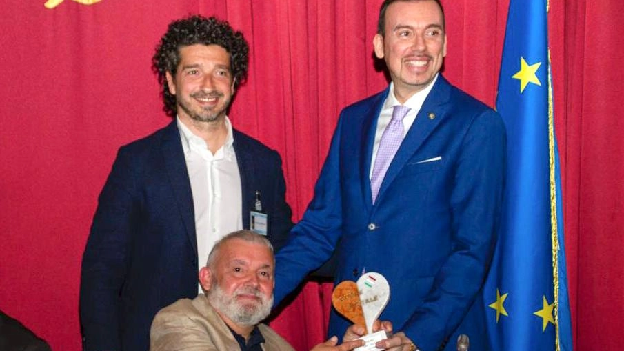 Il premio consegnatore da Cuore digitale Onlus a Roma, alla Camera dei Deputati