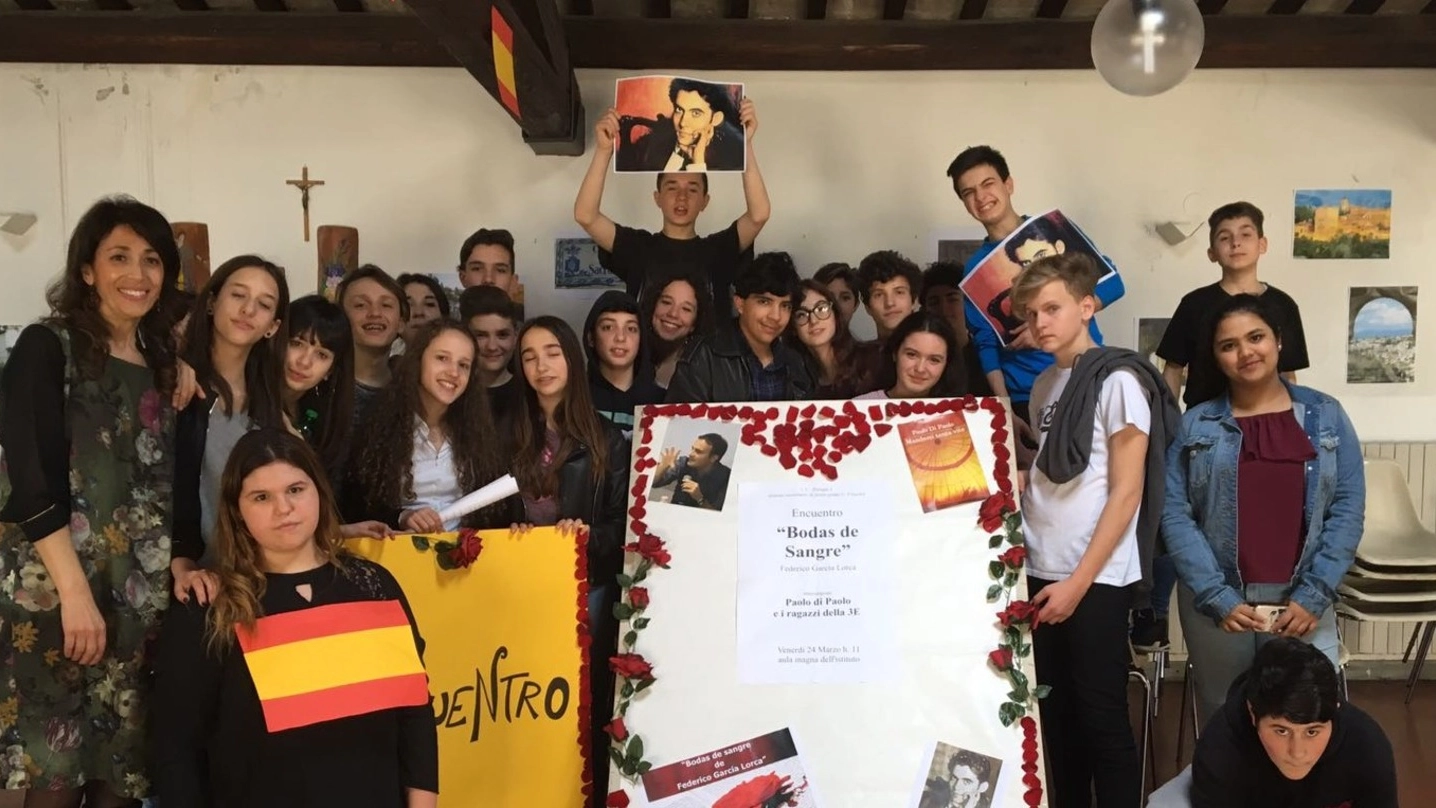 Erasmus Plus: i ragazzi della terza E della scuola media Ugo Foscolo di Perugia