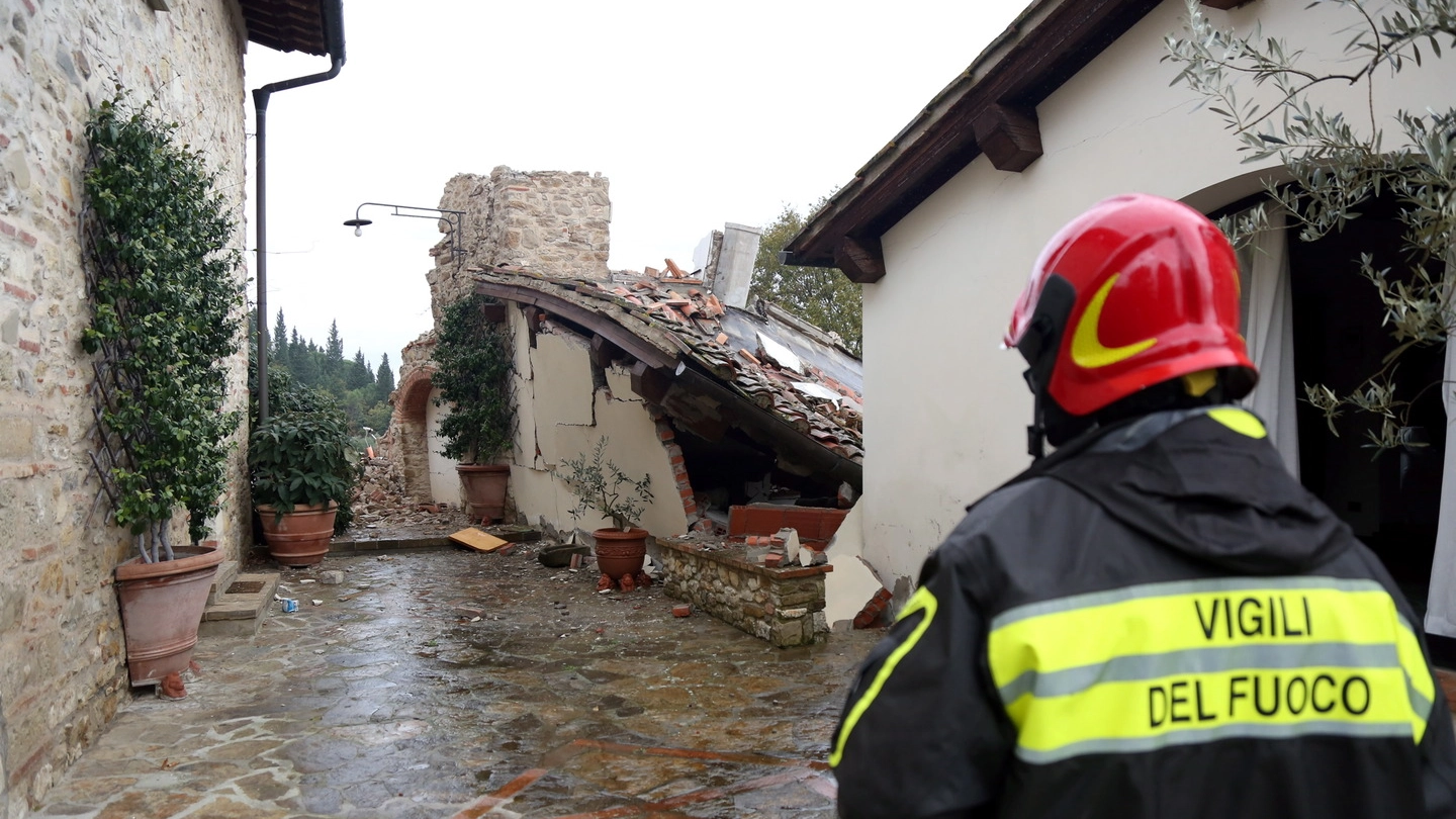Bagno a Ripoli (Firenze): la villetta esplosa 