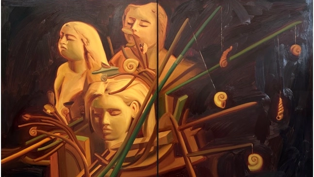Domani sarà inaugurata una mostra a cura di Daniele Fenaroli. Sei opere pittoriche di Antonietta Raphael.