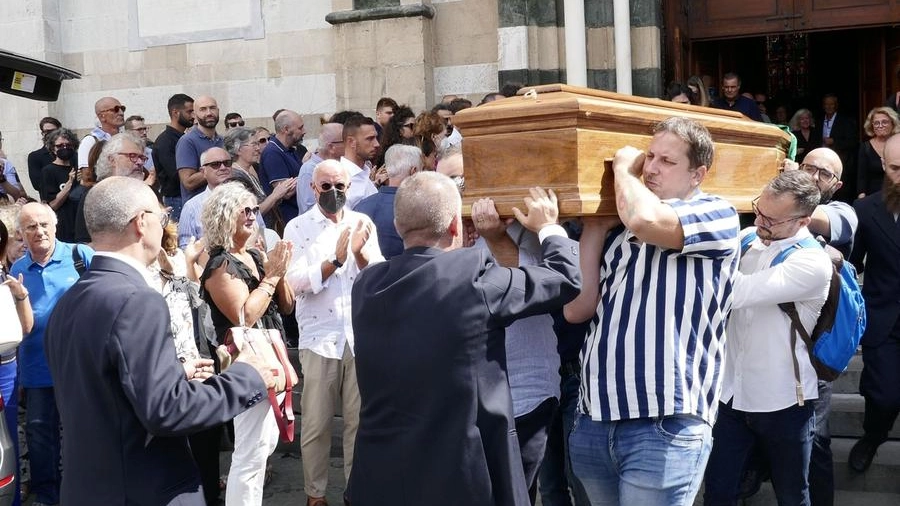 Funerali di Simone Bianchi a Prato (Foto Attalmi)