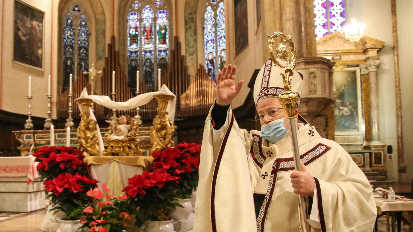Messa di Natale celebrata dal cardinale Gualtiero Bassetti