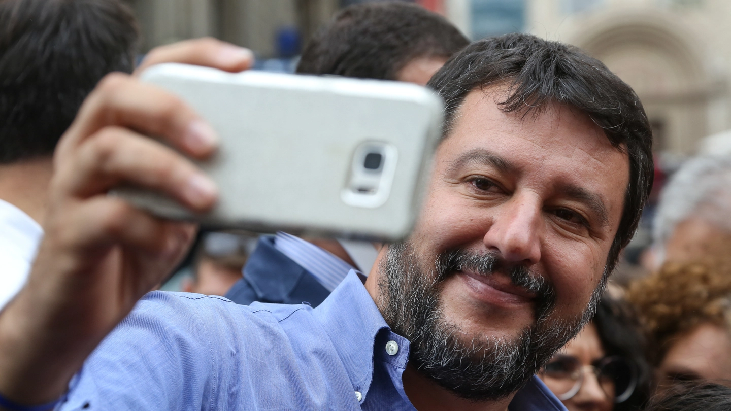 Matteo Salvini (foto Crocchioni)