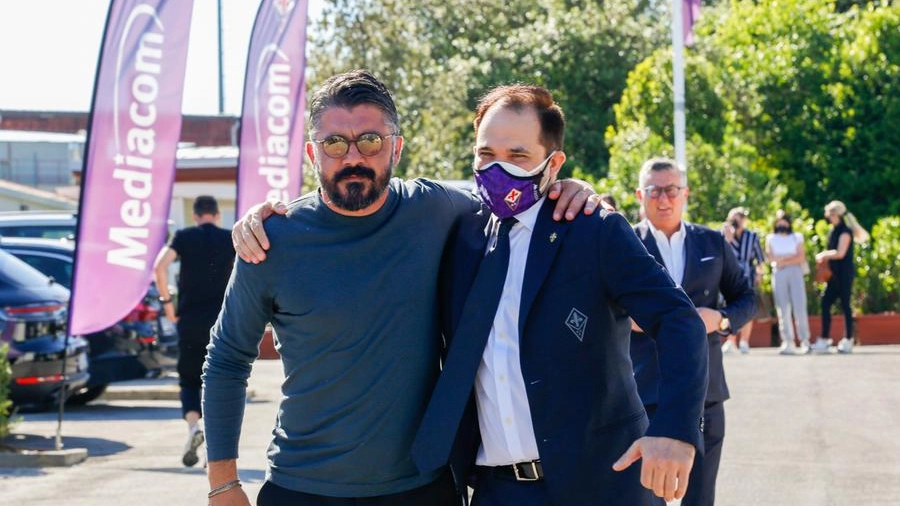 Gattuso e l'abbraccio con Joseph Commisso: è già un ricordo (Fotocronache Germogli)