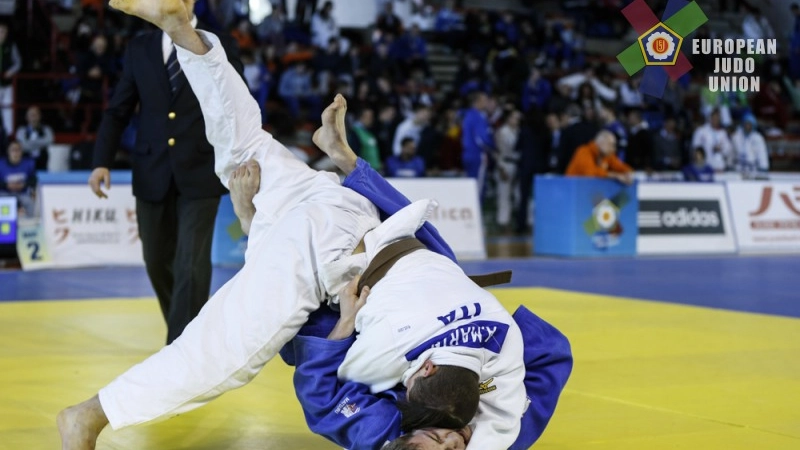 Judoka in azione