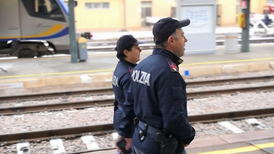 La polizia ferroviaria (foto repertorio)