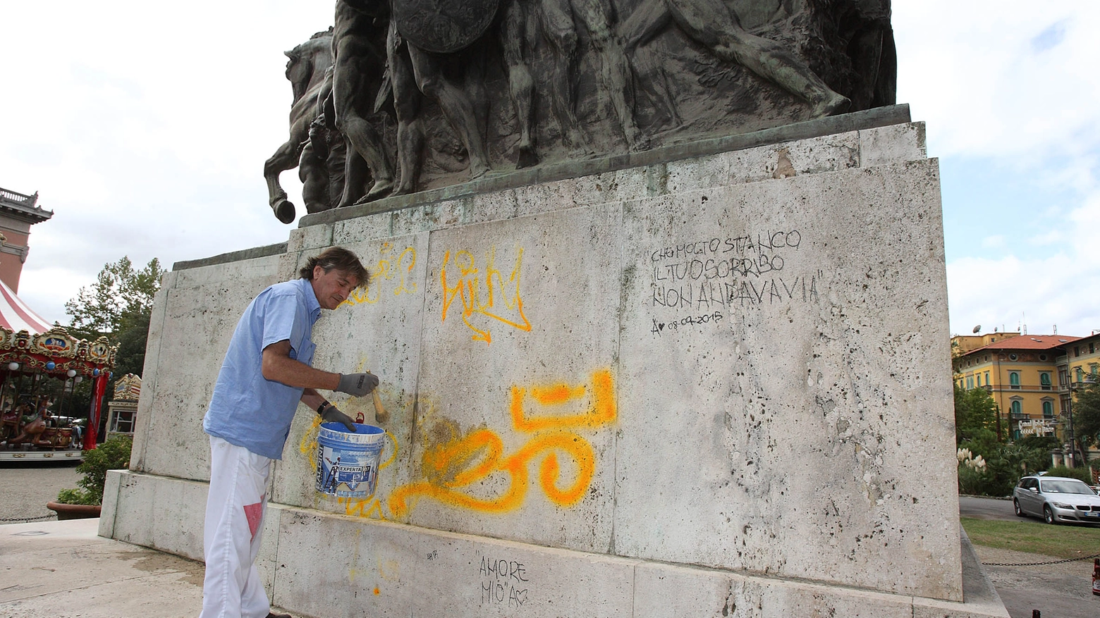 Polemica sui vandalismi in città