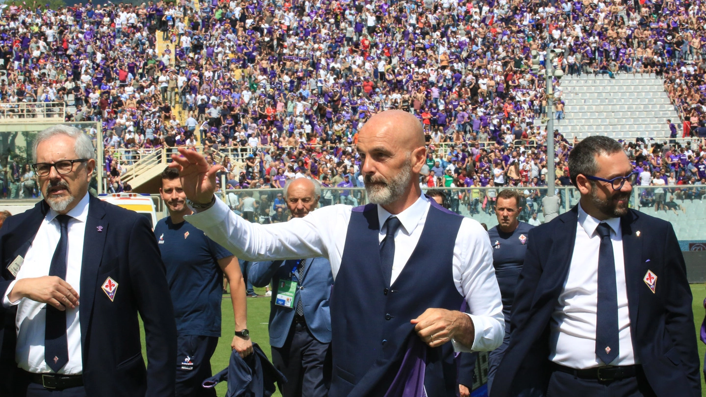 Il tecnico della Fiorentina Stefano Pioli (Germogli)