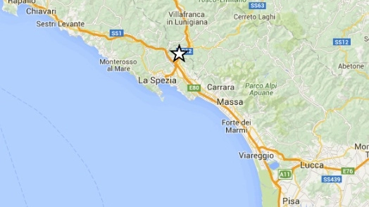 Trema ancora la terra a Spezia. Scossa 2,7 sentita anche in provincia di Massa e Carrara