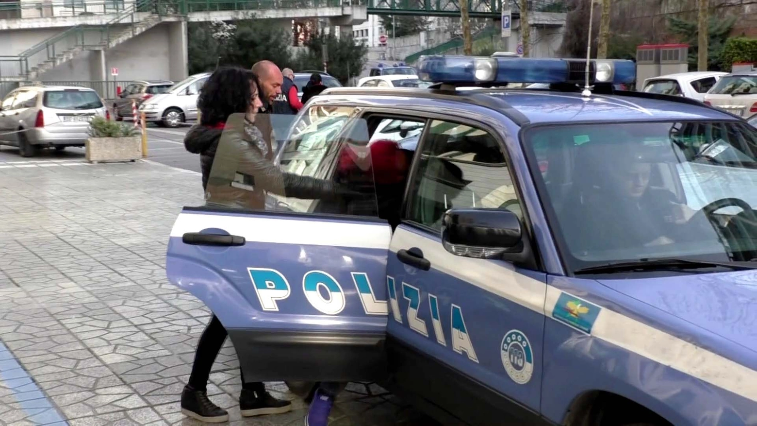 Controlli della polizia a Fontivegge 
