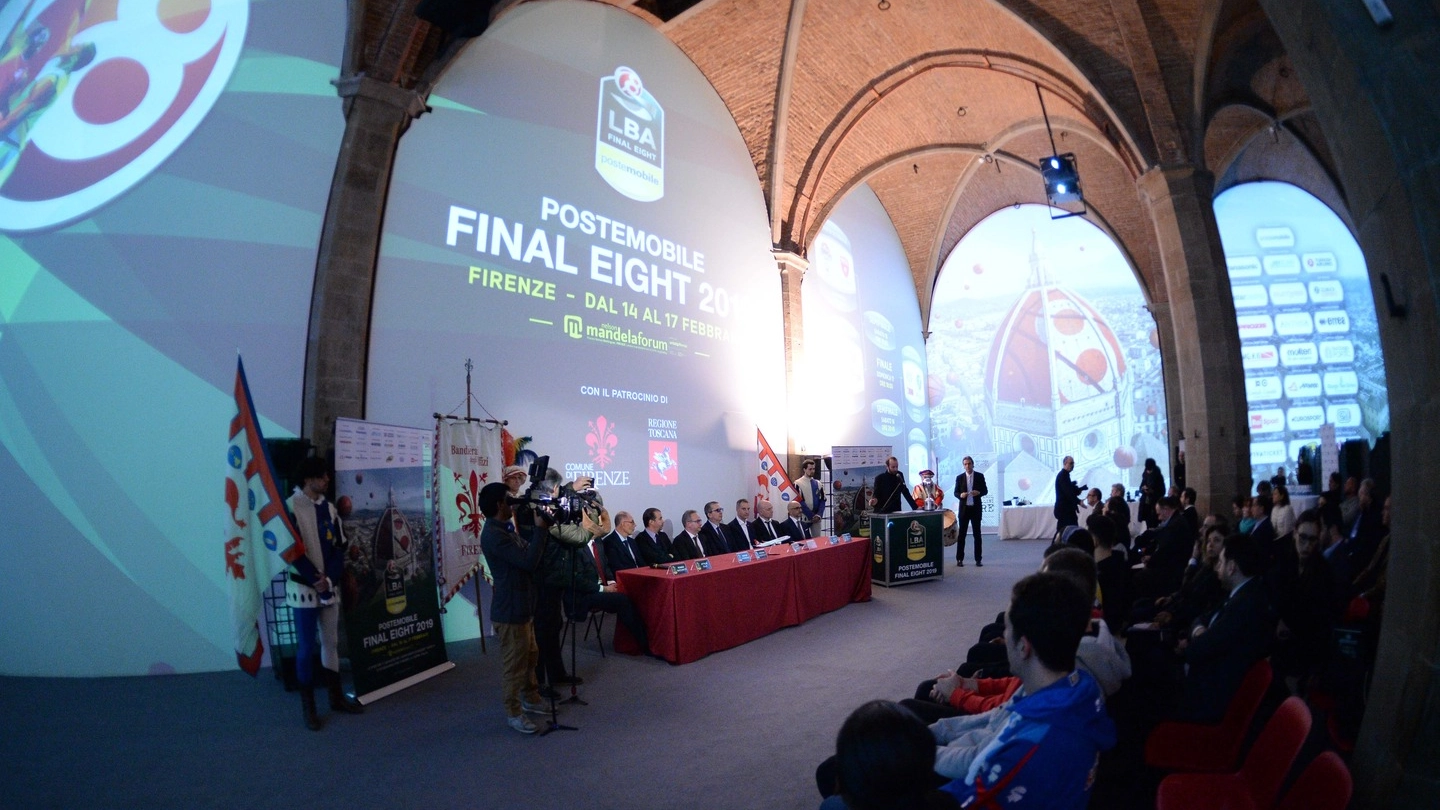 La presentazione delle Final Eight 2019 (Ciamillo-Castoria)
