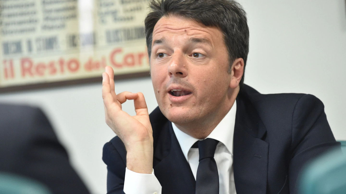 Matteo Renzi a Quotidiano Nazionale-Il Resto del Carlino (Fotoschicchi)