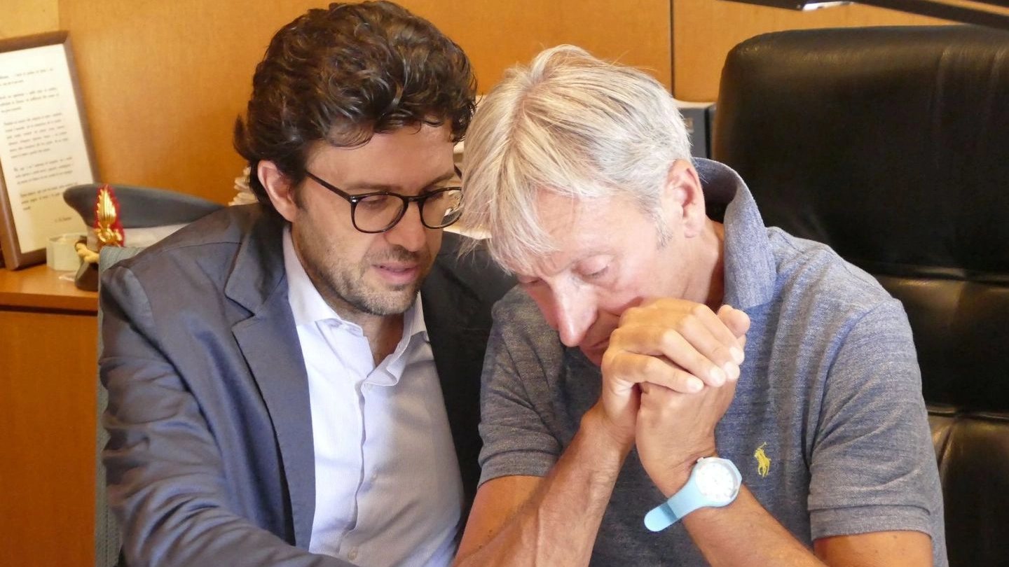 Il pm Lorenzo Gestri e il procuratore Giuseppe Nicolosi Foto Attalmi
