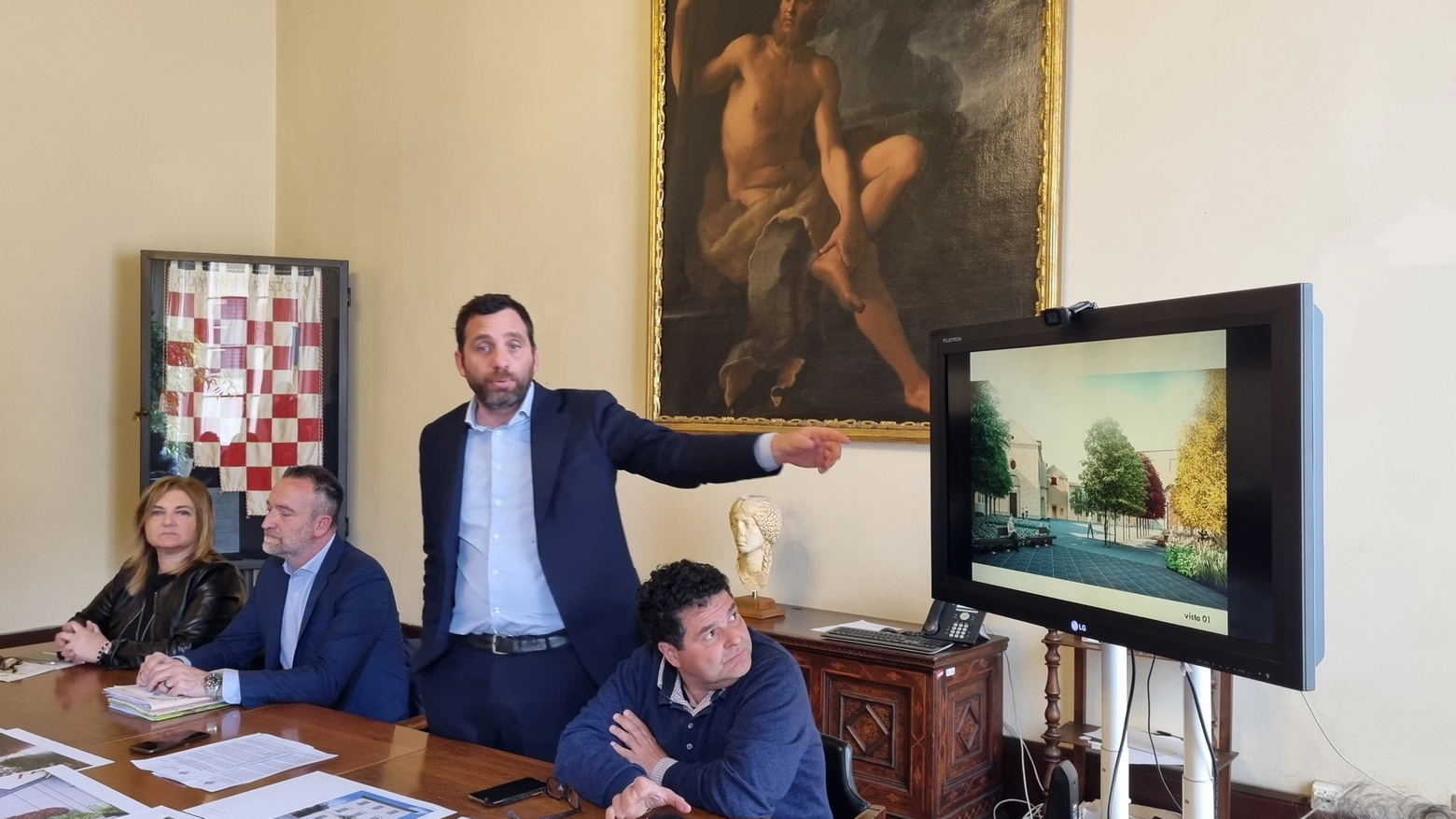 Sindaco Tomasi presenta progetto rigenerazione San Lorenzo