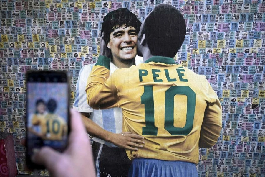 Diego Maradona e Pelé