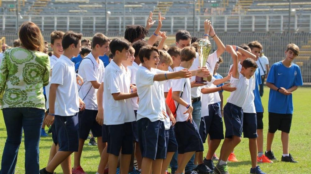 I giovanissimi del Prato festeggiano al "Benelli" di Ravenna