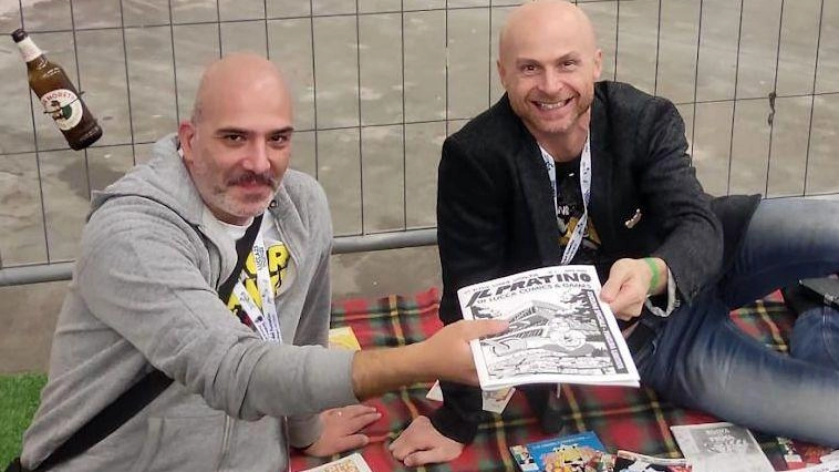 Fanzine con Bigo e Renato Genovese per il “pratino“ Comics