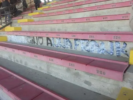 Scritte antisemite allo stadio, i tifosi: "Non è nostra"