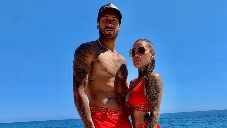 Jacobs con la moglie Nicole a Porto Ercole (da Instagram)