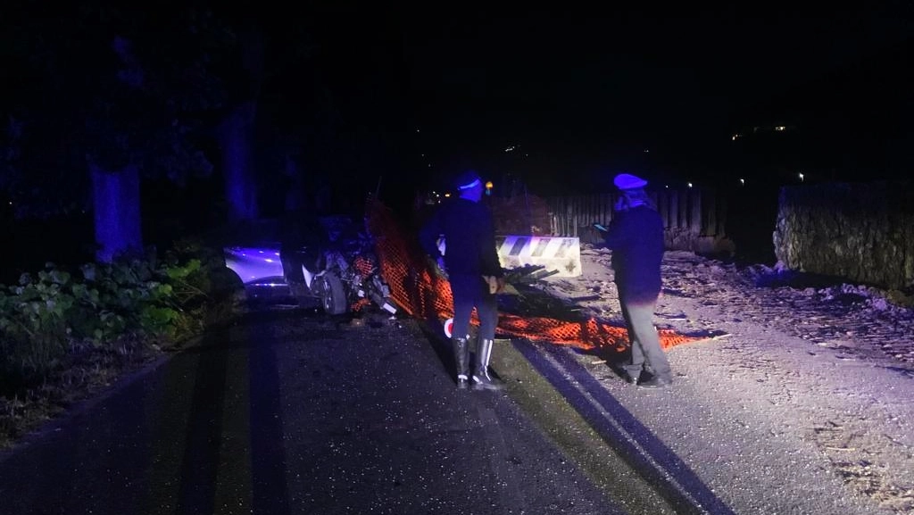 Incidente mortale a Camaiore (foto Umicini)