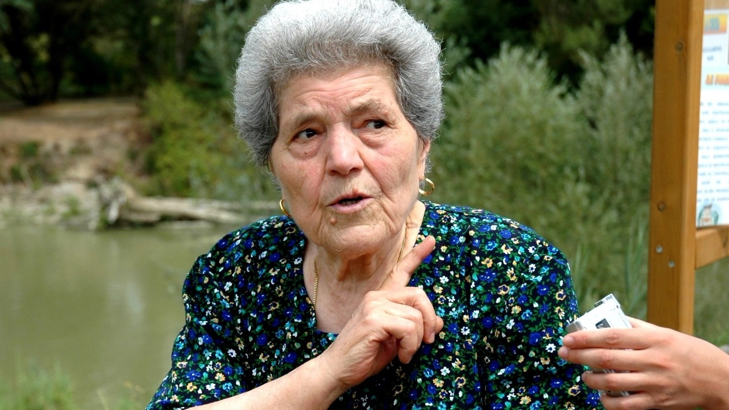 COMPIANTA  Elda Giovagnoni era l’ultima lavandaia di Pretola