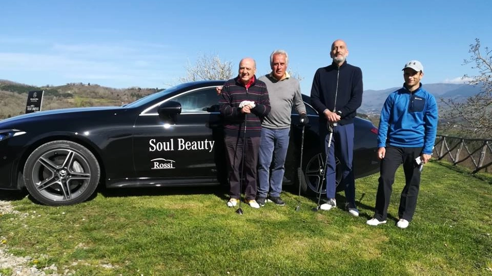 Golf e motori a Poppi per la Rossi Mercedes Golf Cup