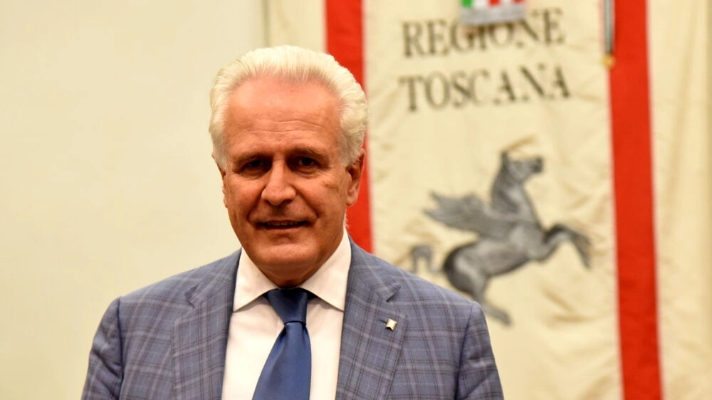 Il presidente della Regione Toscana Eugenio Giani Il presidente della Regione Toscana Eugenio Giani