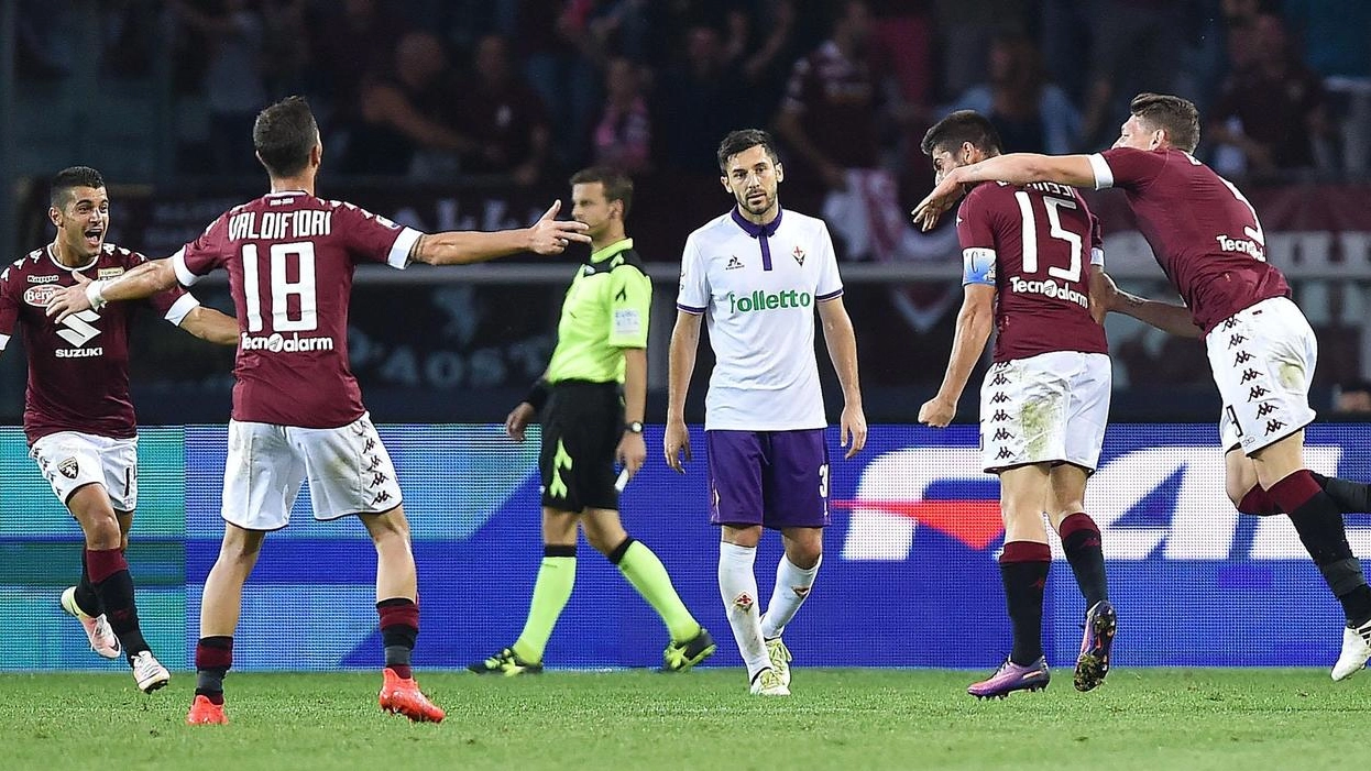Delusione per la Fiorentina a Torino