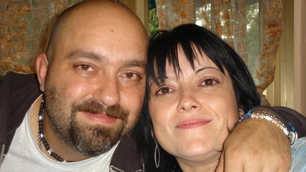 Simone Panichi e la moglie Lorena