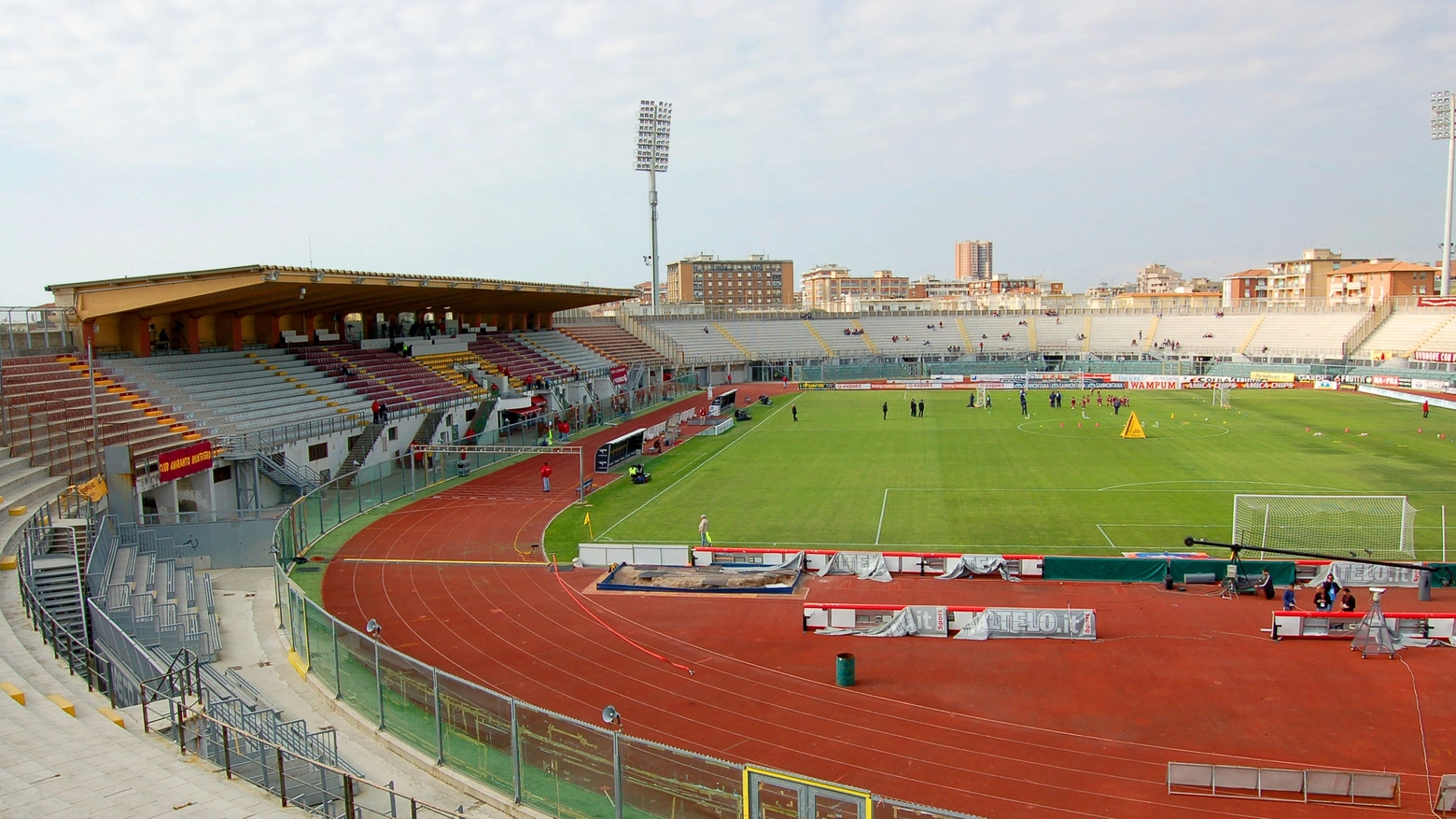 Lo stadio comunale 'Armando Picchi' di Livorno