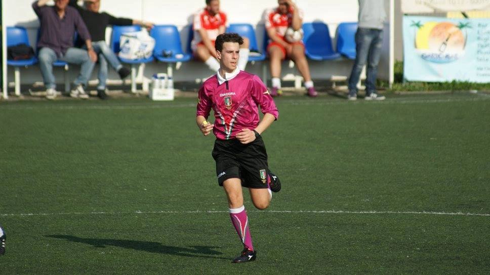 Federico Cafarella in campo