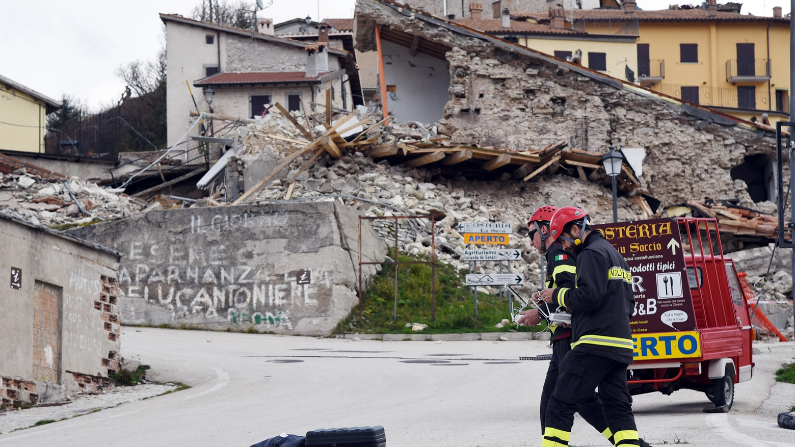 Il terremoto del 2016 in Umbria 