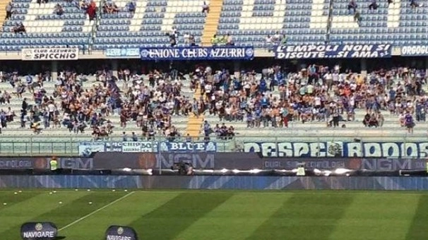 Uno scorcio dello stadio Castellani di Empoli