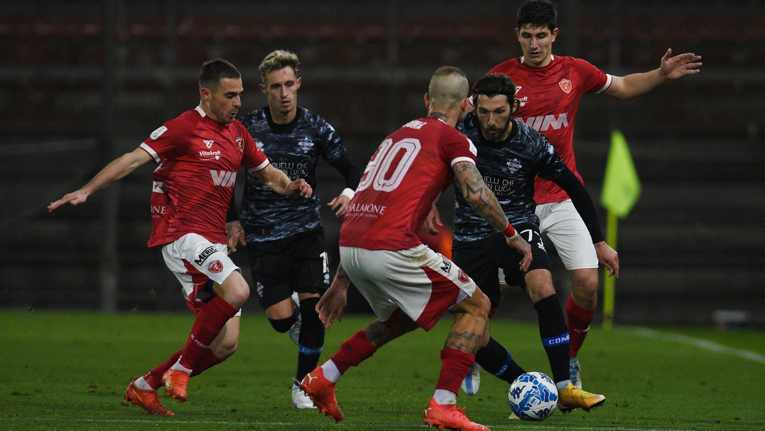 Il Perugia in azione