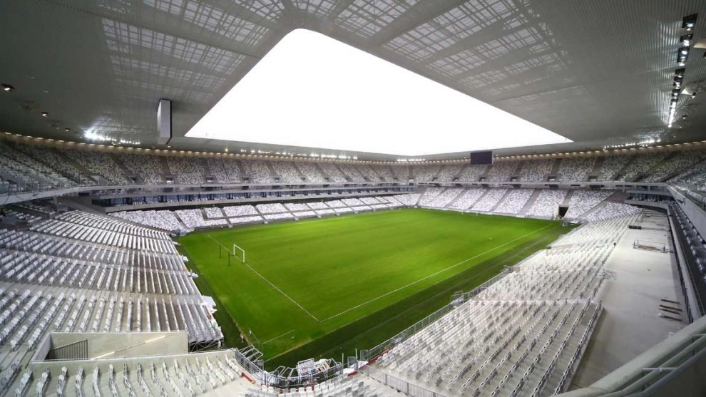 Lo stadio di Bordeaux
